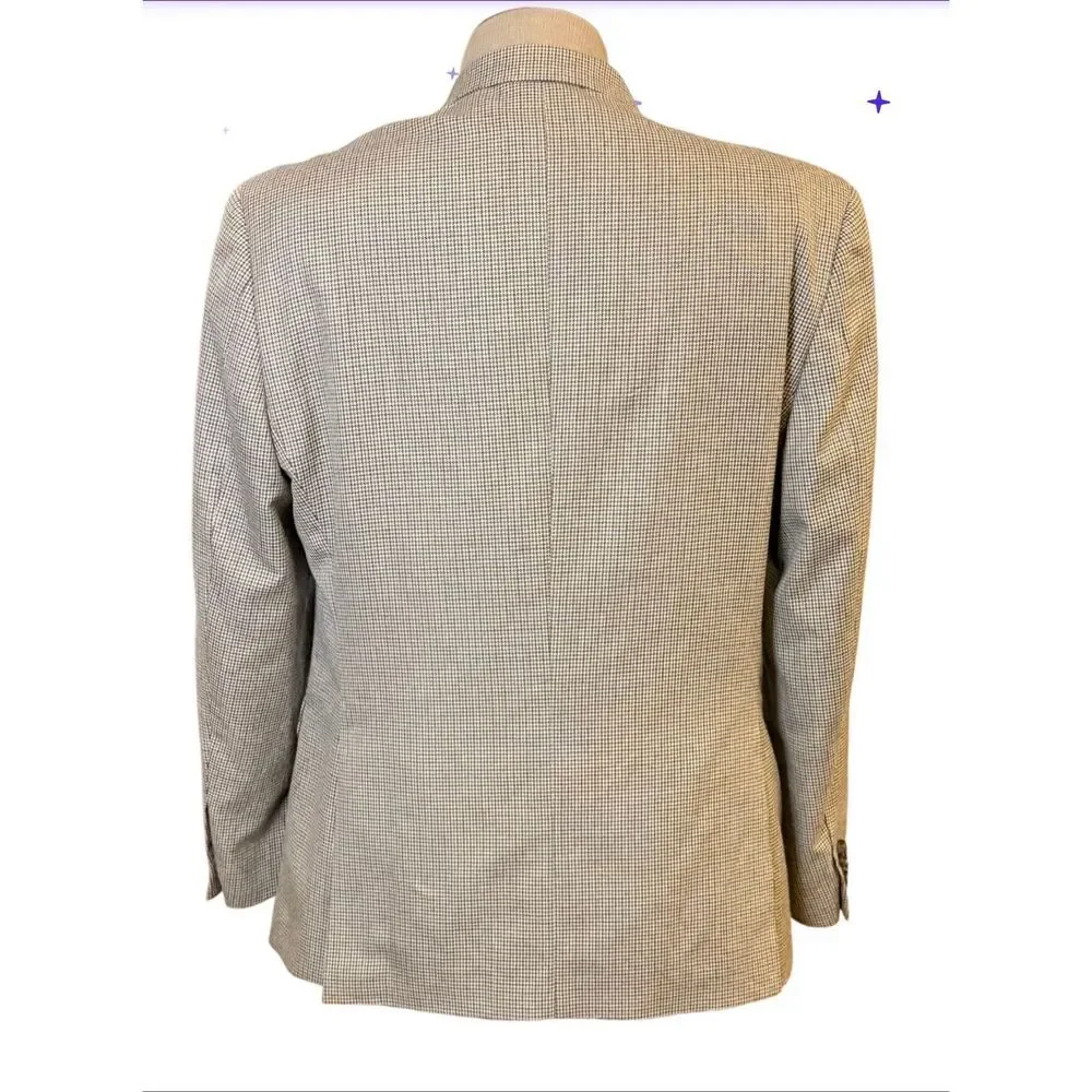 Tommy Hilfiger Micro Houndstooth 2-Button Sport Coat 42R